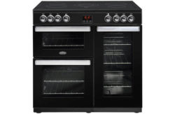 Belling Cookcentre 90E Electric Range Cooker - Black